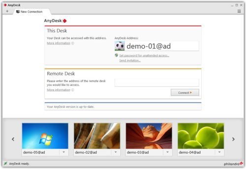 AnyDesk screenshot