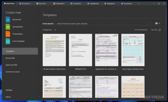 ONLYOFFICE Desktop Editors screenshot