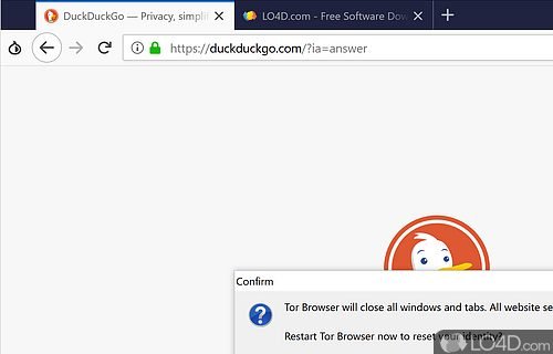 Tor Browser screenshot
