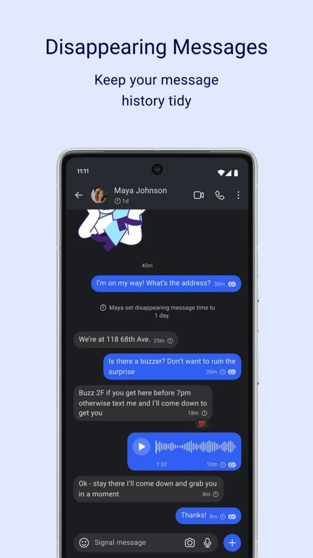 Signal Private Messenger screenshot