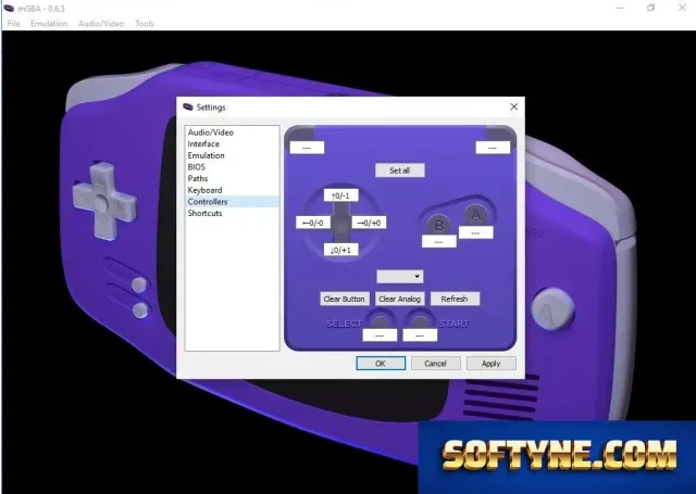 mGBA (Game Boy Advance Emulator) screenshot