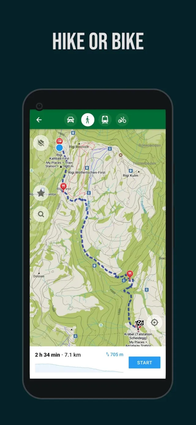Organic Maps screenshot