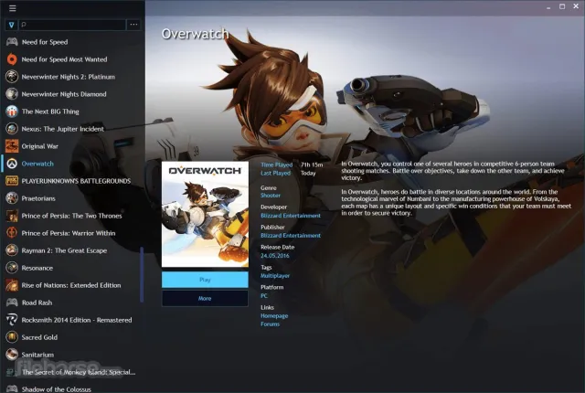 Playnite screenshot