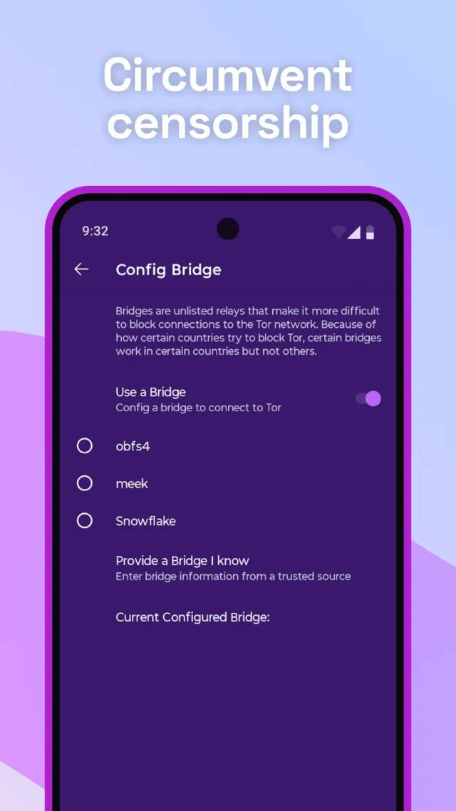 Tor Browser for Android screenshot
