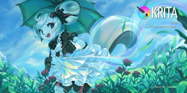 Krita screenshot