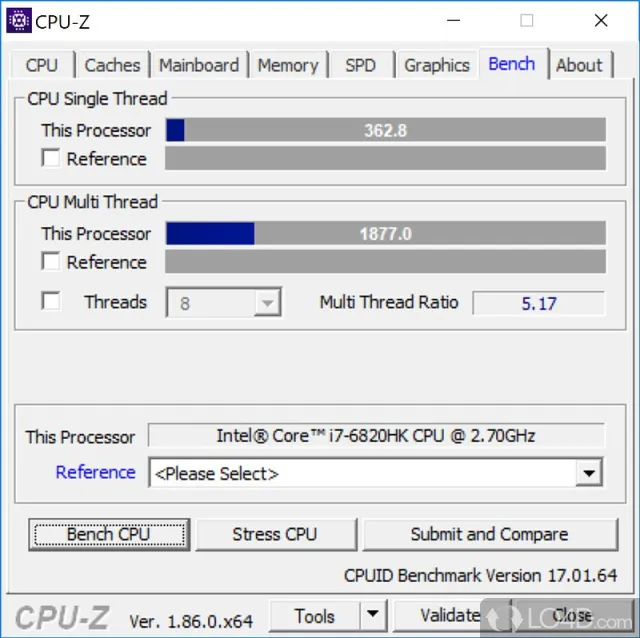 CPU-Z screenshot