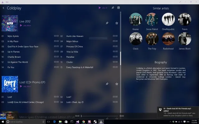VLC Media Player screenshot
