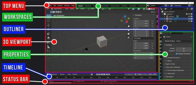 Blender screenshot