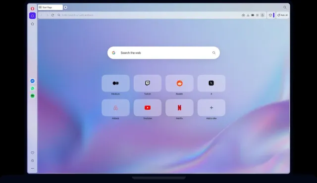 Opera Browser screenshot