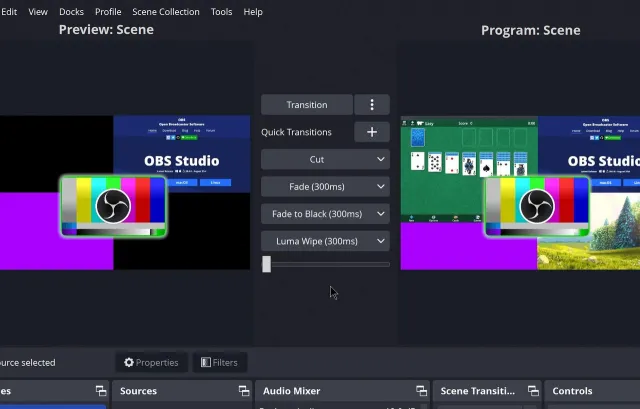 OBS Studio screenshot