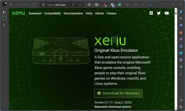 xemu (Original Xbox Emulator) screenshot