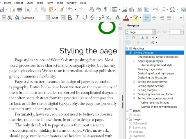 LibreOffice screenshot