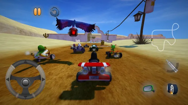 SuperTuxKart for Android screenshot