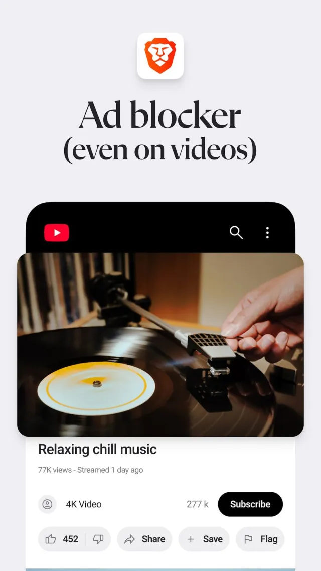 Brave Browser for Android screenshot