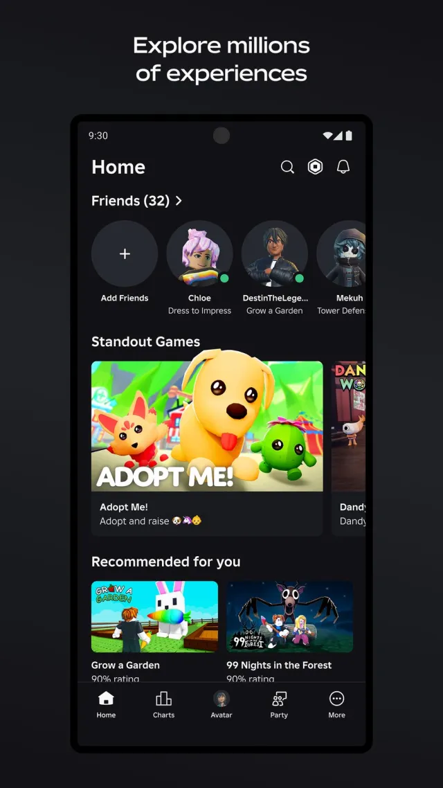 Roblox Player screenshot