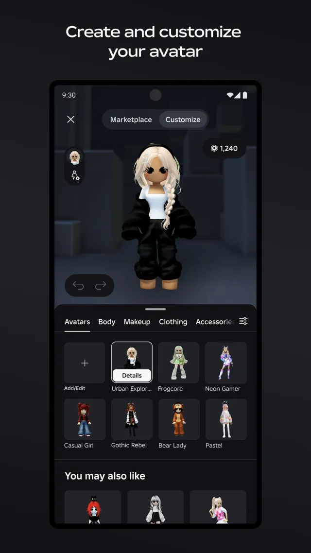 Roblox Player screenshot