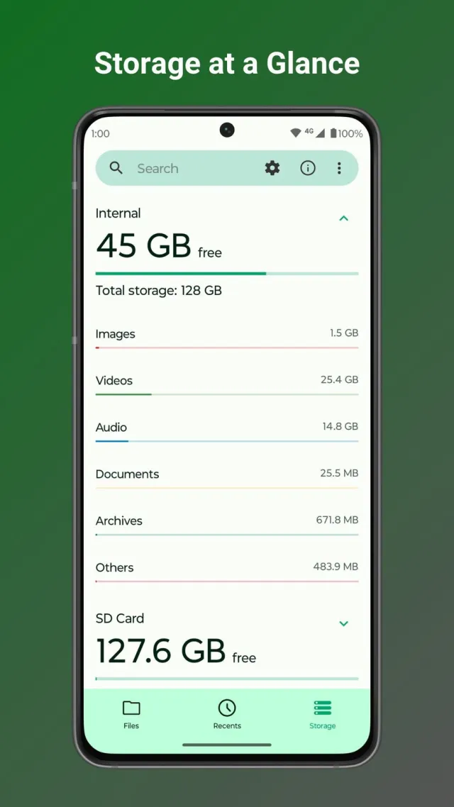 Fossify File Manager screenshot