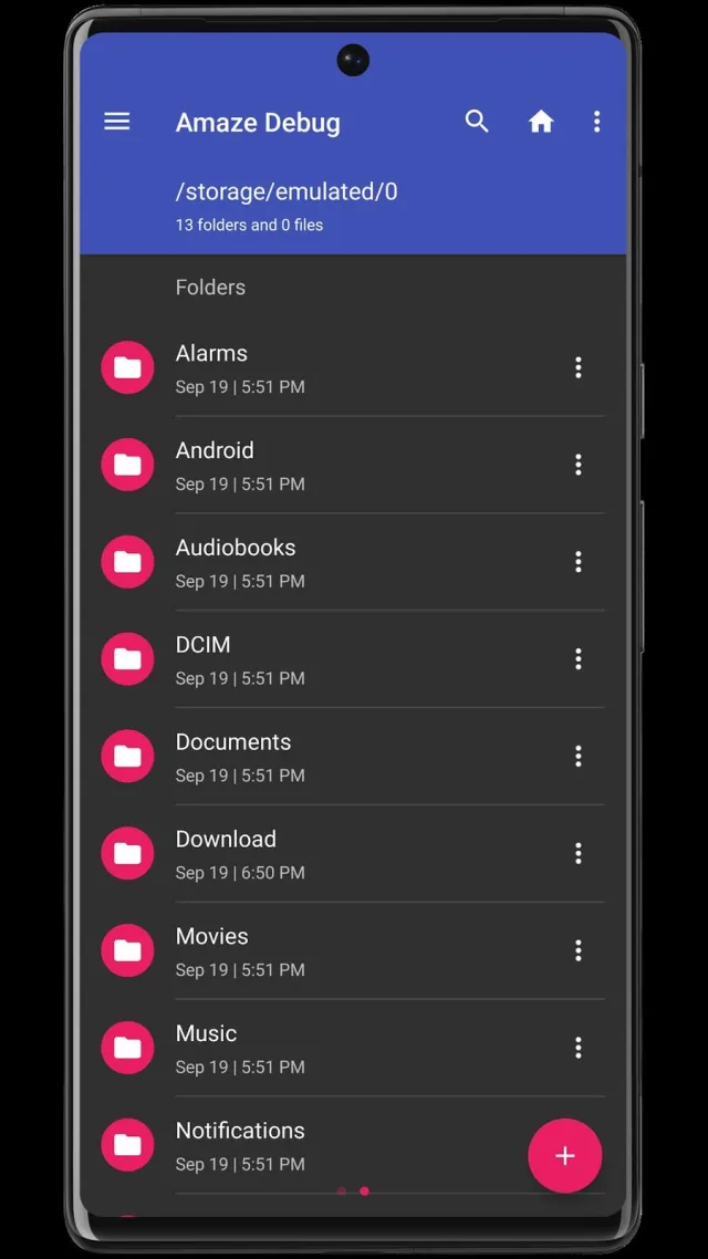 Amaze File Manager screenshot