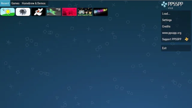PPSSPP for Android screenshot