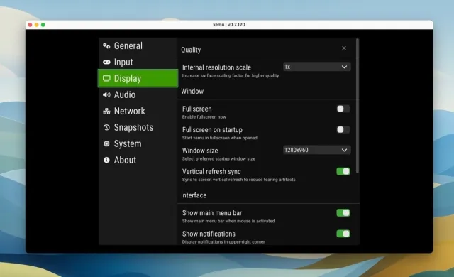 xemu (Original Xbox Emulator) screenshot