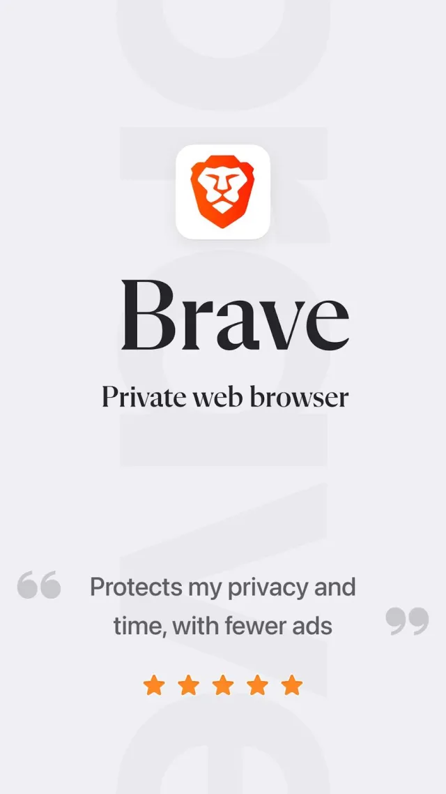 Brave Browser for Android screenshot