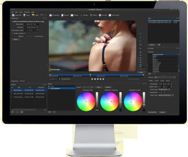 Shotcut screenshot