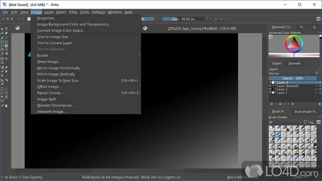 Krita screenshot
