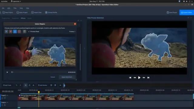OpenShot Video Editor screenshot