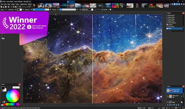 Paint.NET screenshot