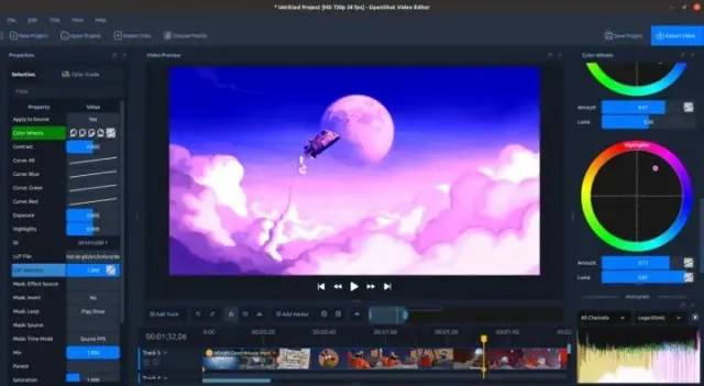 OpenShot Video Editor screenshot