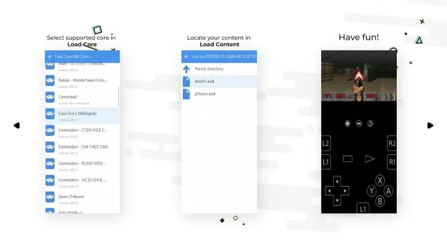 RetroArch for Android screenshot