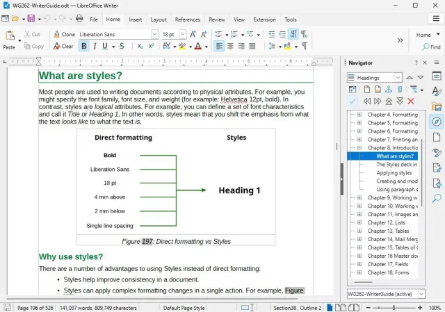 LibreOffice screenshot
